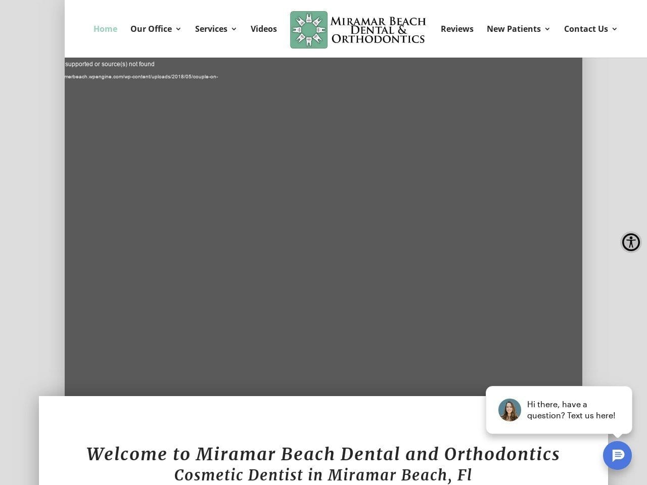 Messner William F DDS PA Website Screenshot from miramarbeachdental.com