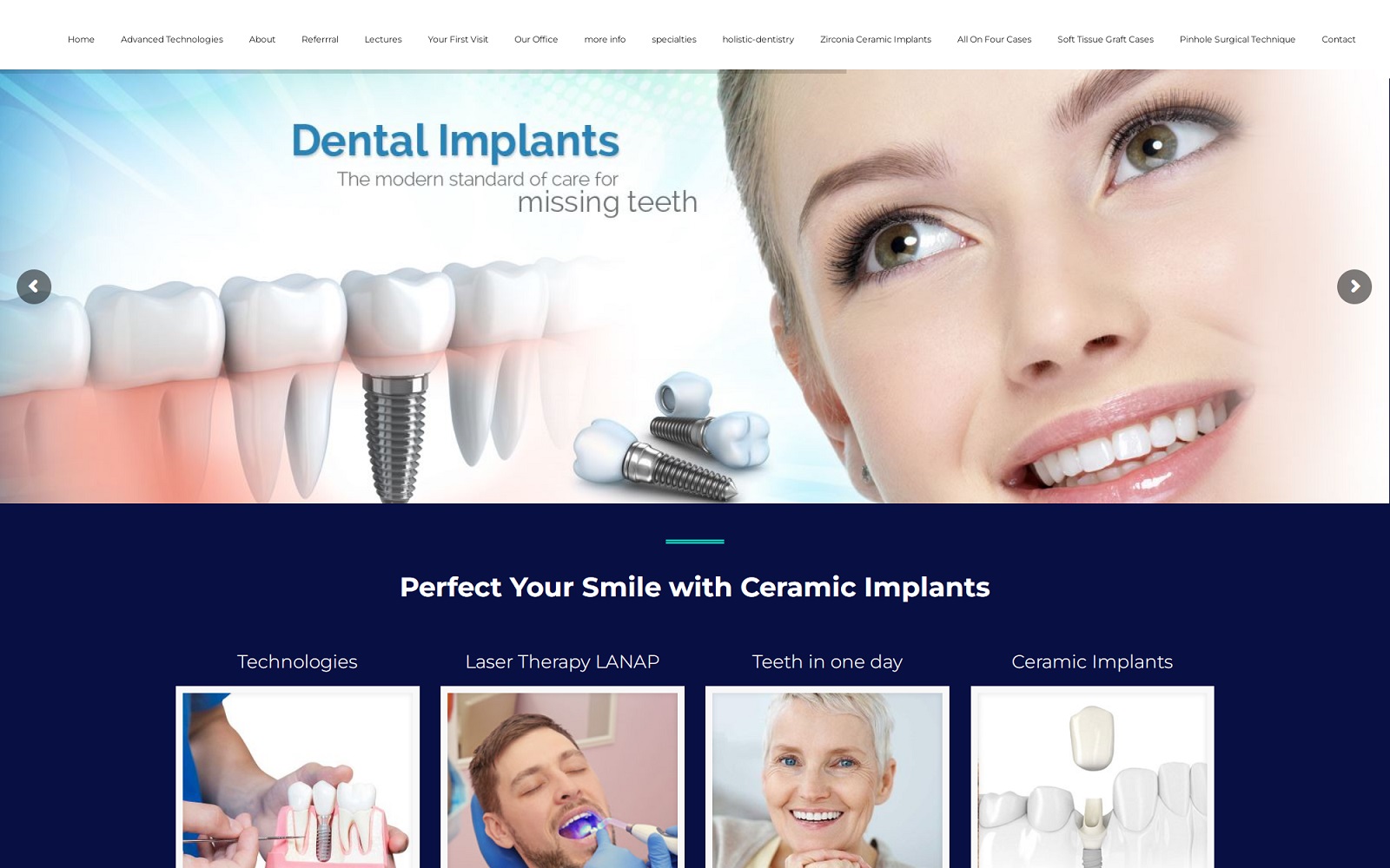 missionimplantcenter.com screenshot