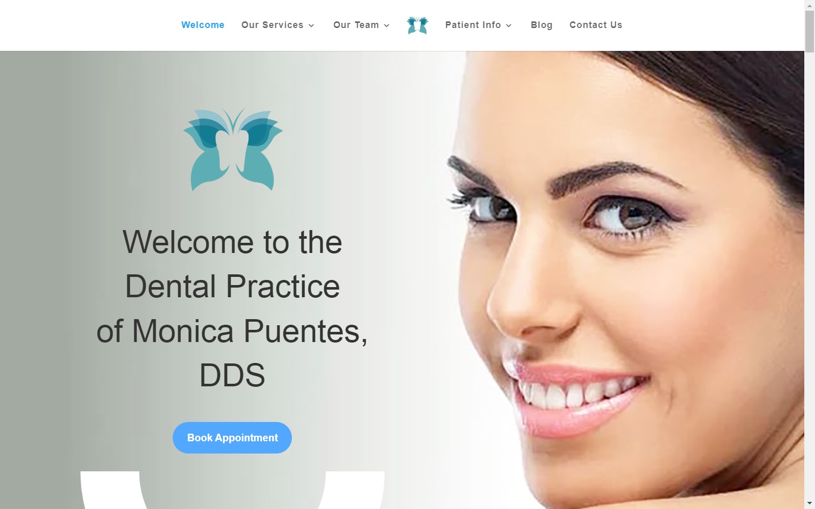 monicapuentesdds.com screenshot