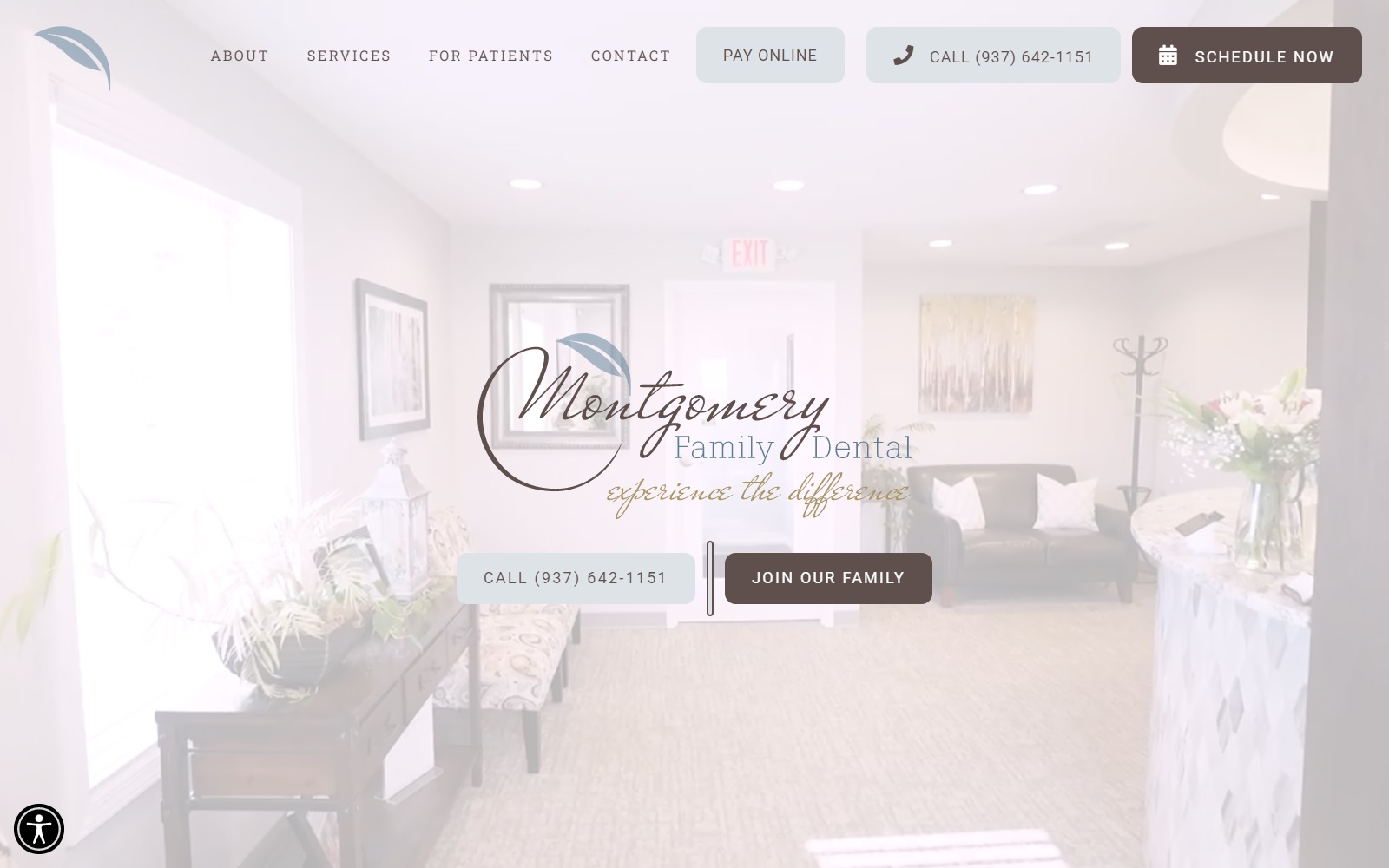 montgomerydentalmarysville.com screenshot