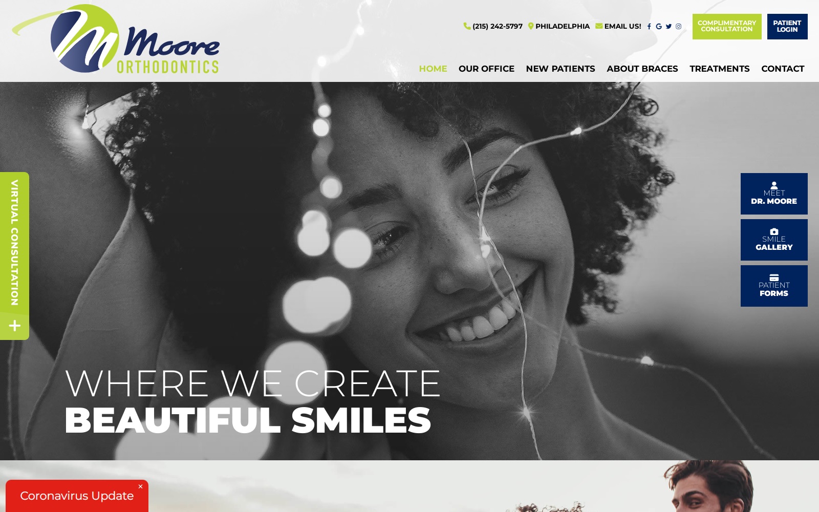 moore-orthodontics.com screenshot