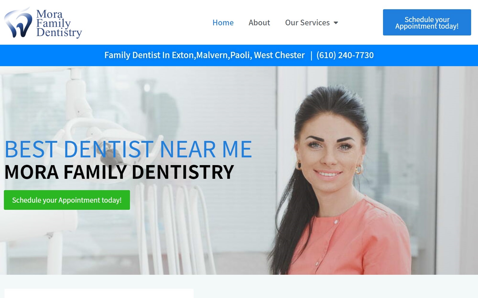 moradental.com screenshot