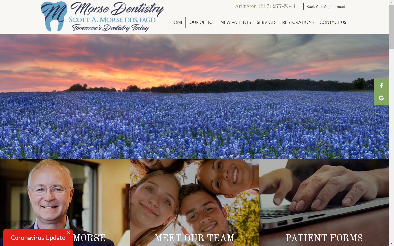 morsedentistry.com screenshot