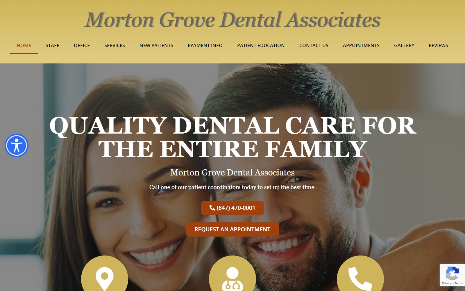 mortongrovedentalassociates.com screenshot