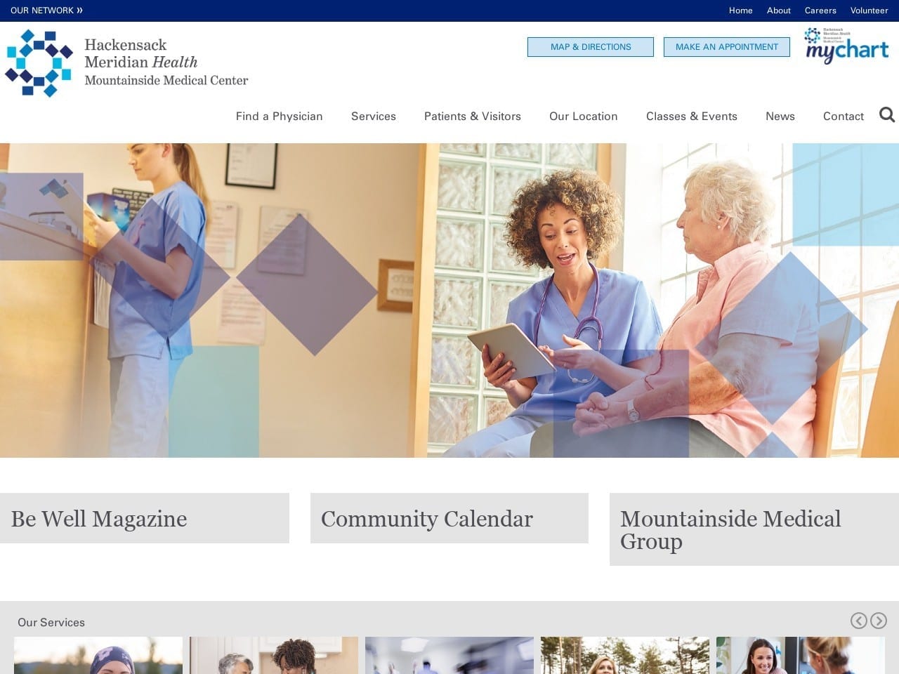 Dr. Mary L. Voytus DDS Website Screenshot from mountainsidehosp.com