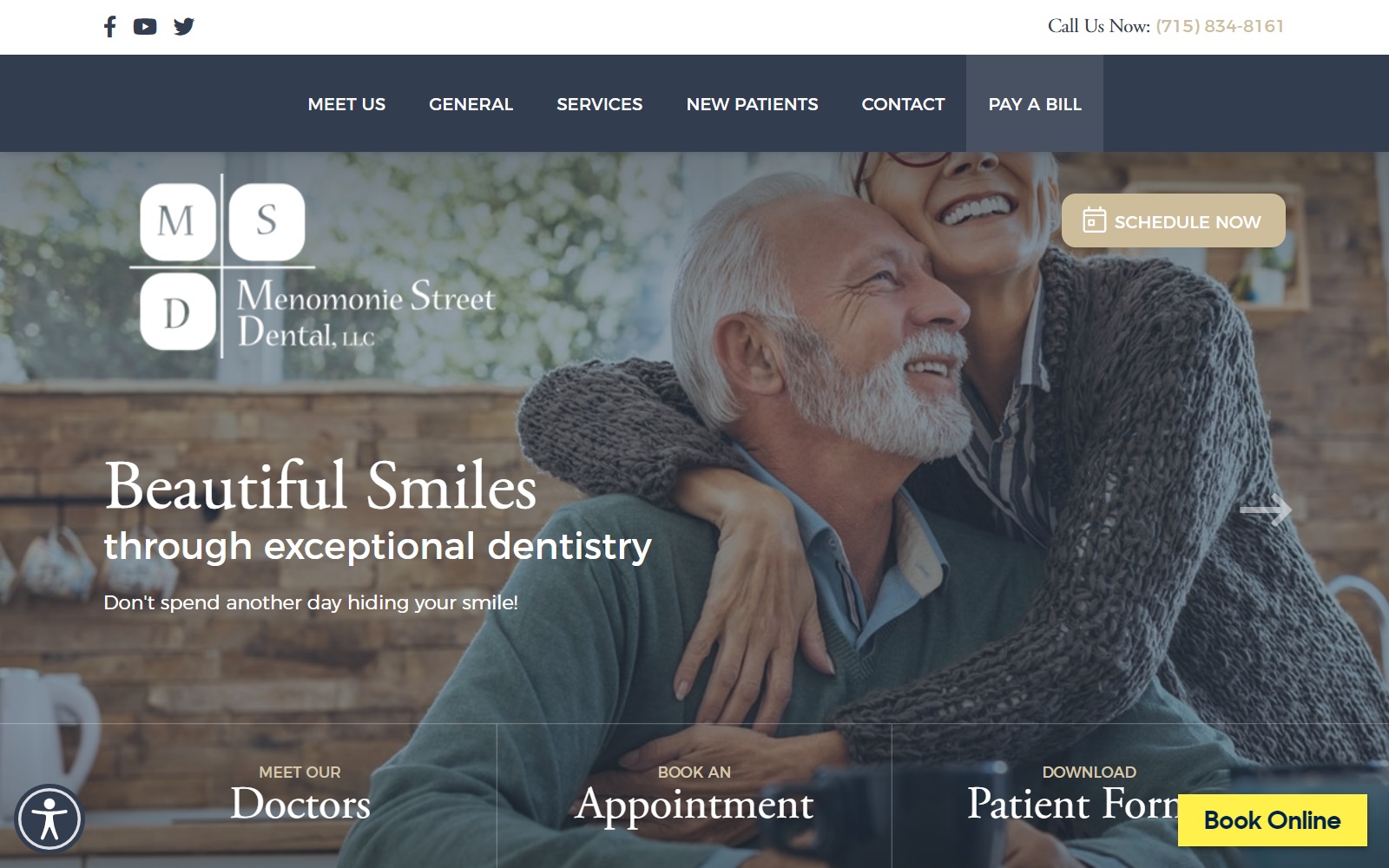 msdsmile.com screenshot