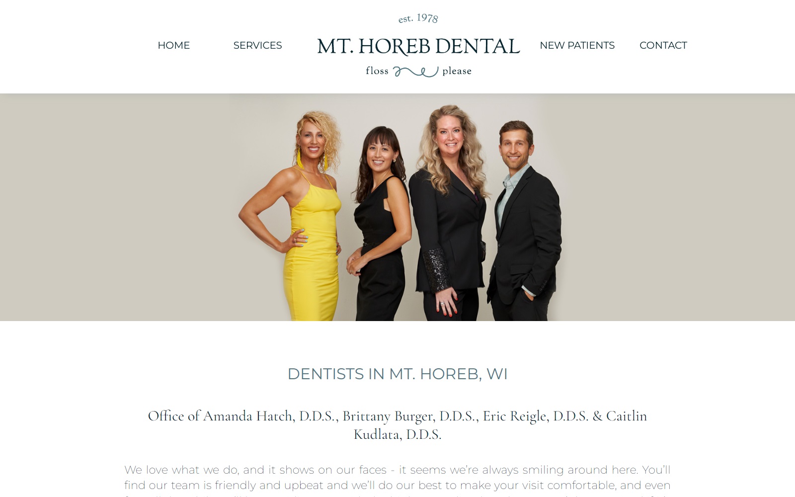 mthorebdental.com screenshot