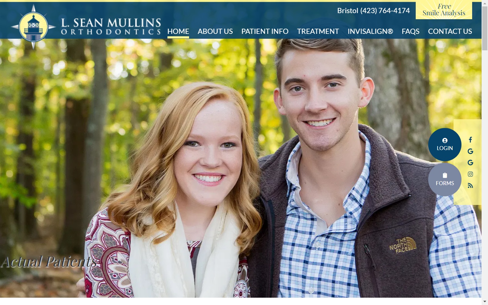 mullinsortho.com screenshot