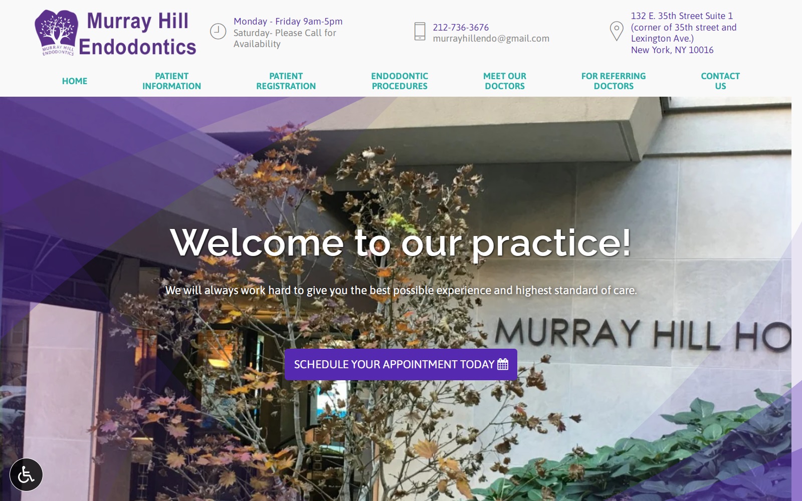 murrayhillendo.com screenshot