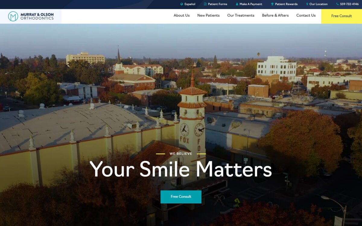 murrayolsonortho.com screenshot