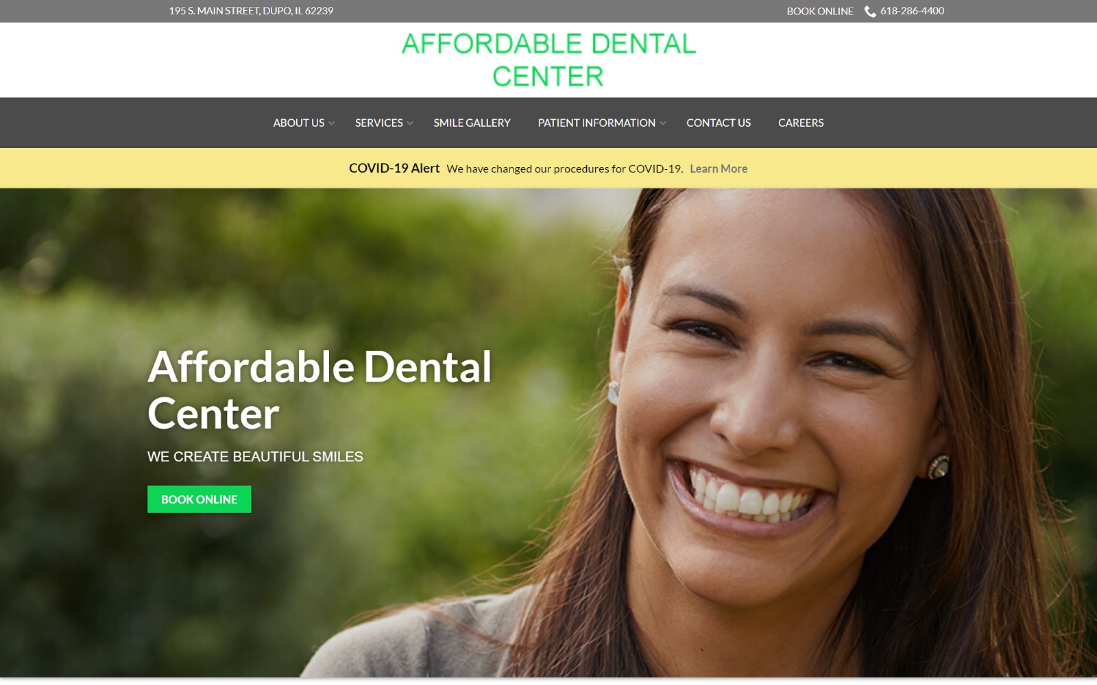 myaffordabledental.com screenshot