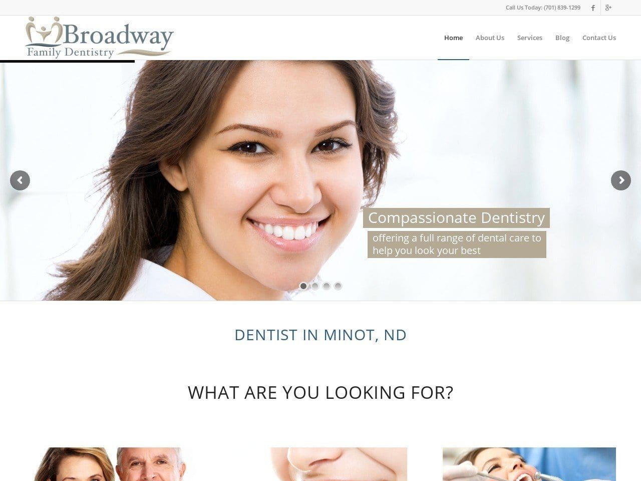 Family Dental Clinic Website Screenshot from mybroadwayfamilydentistry.com