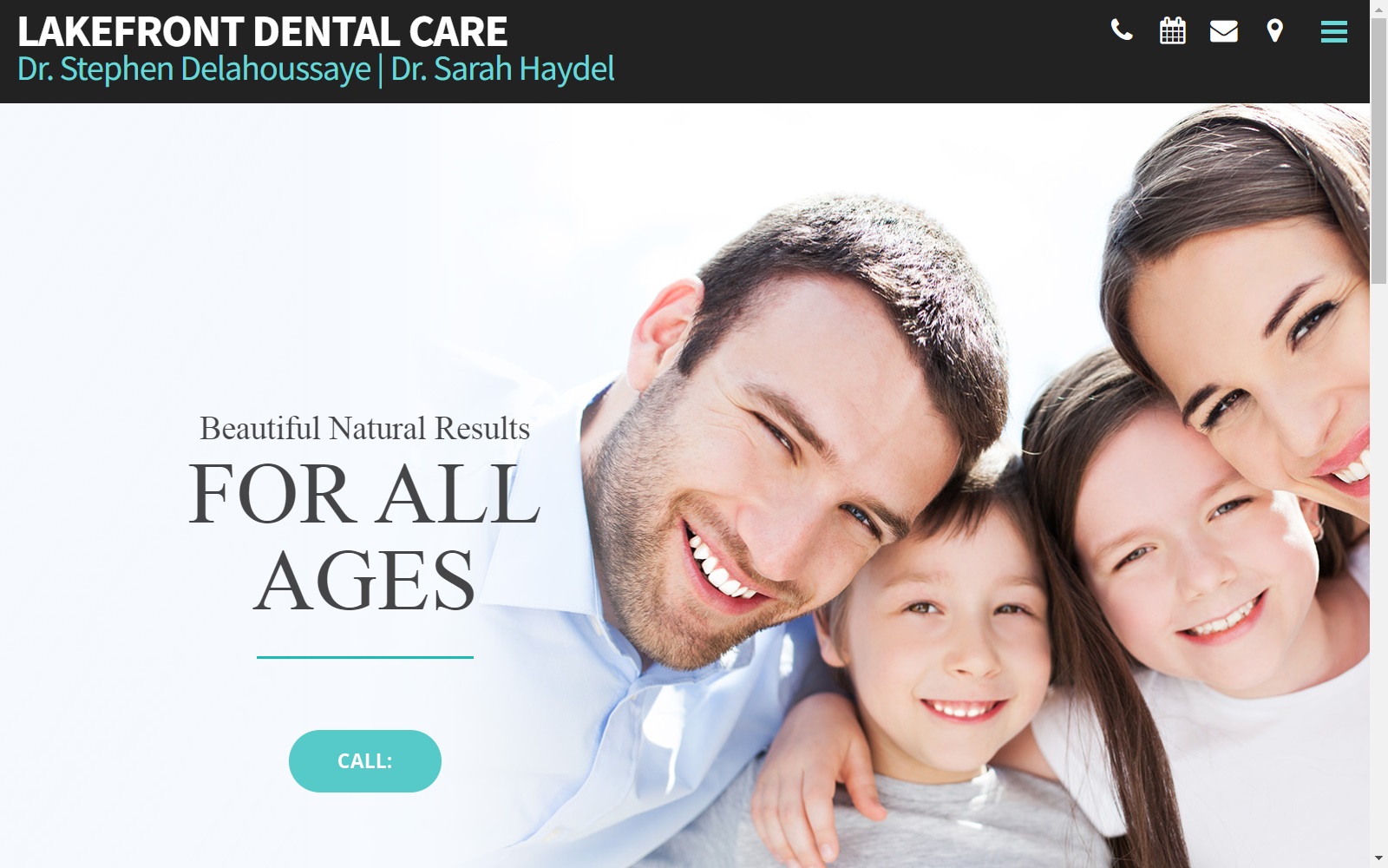 mylakeviewdentist.com screenshot