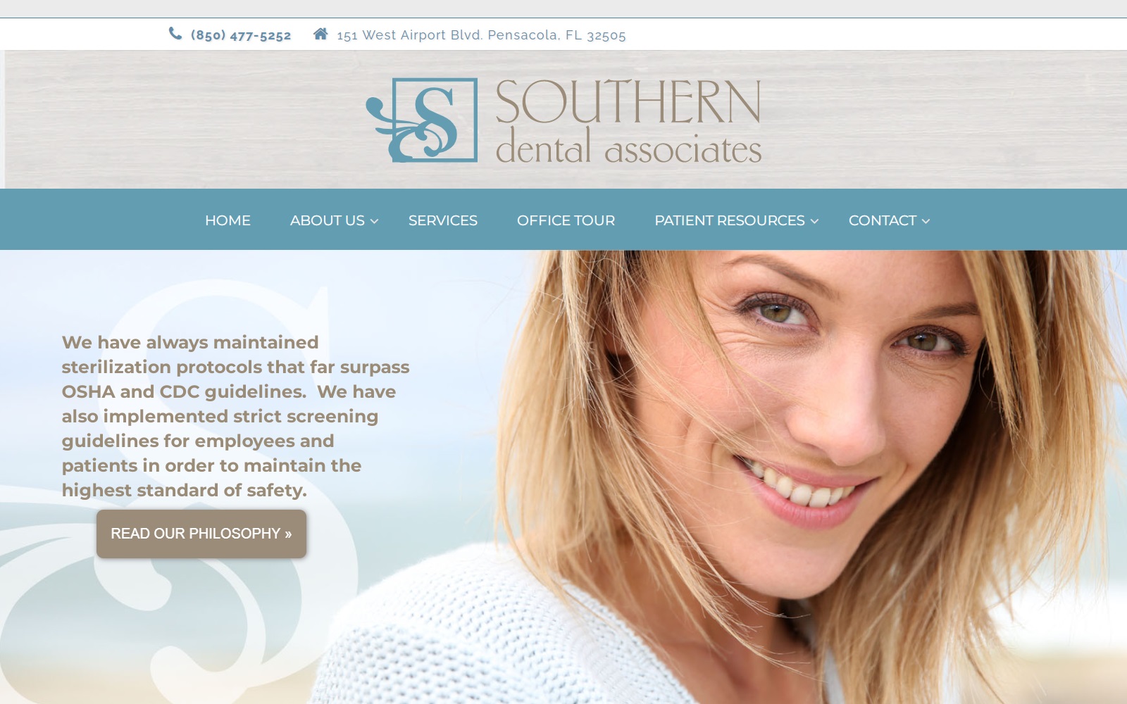 mysoutherndental.com screenshot