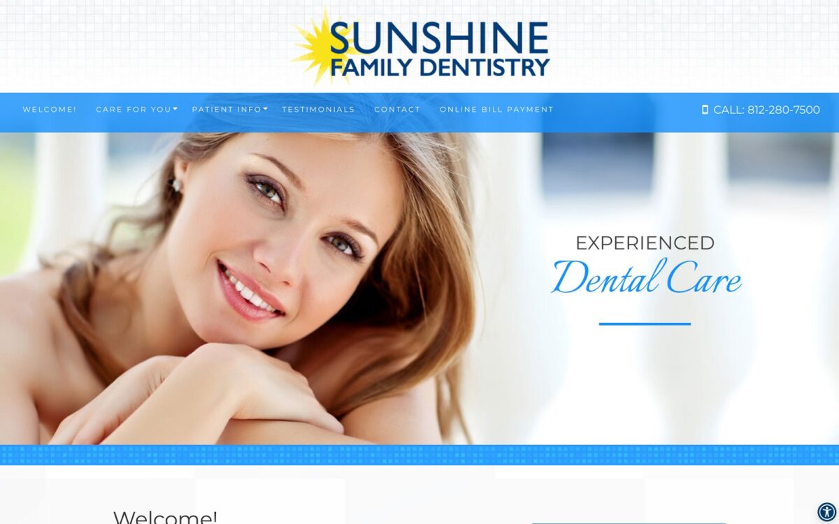 mysunshinedental.com screenshot