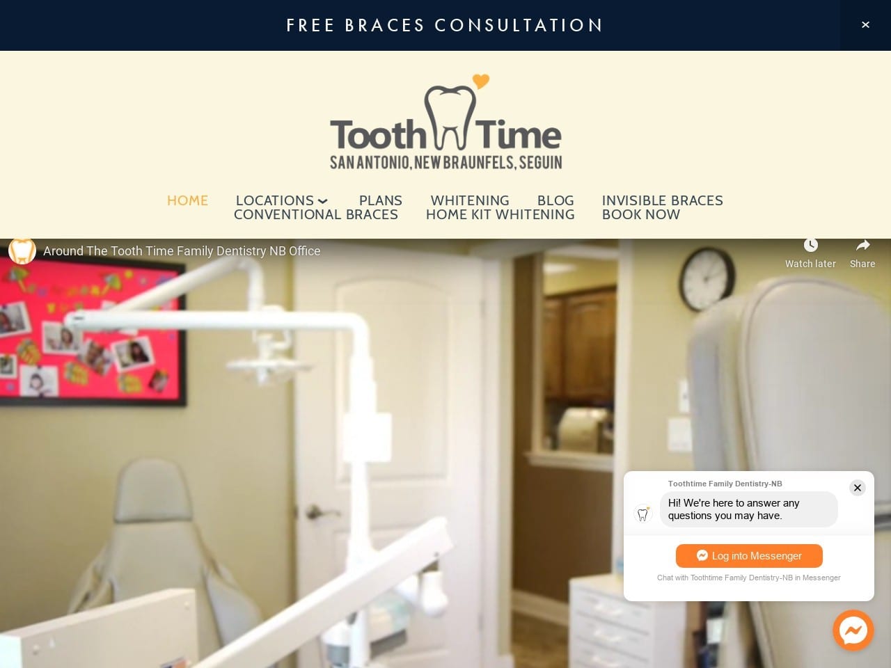 My Toothtime Website Screenshot from mytoothtime.com