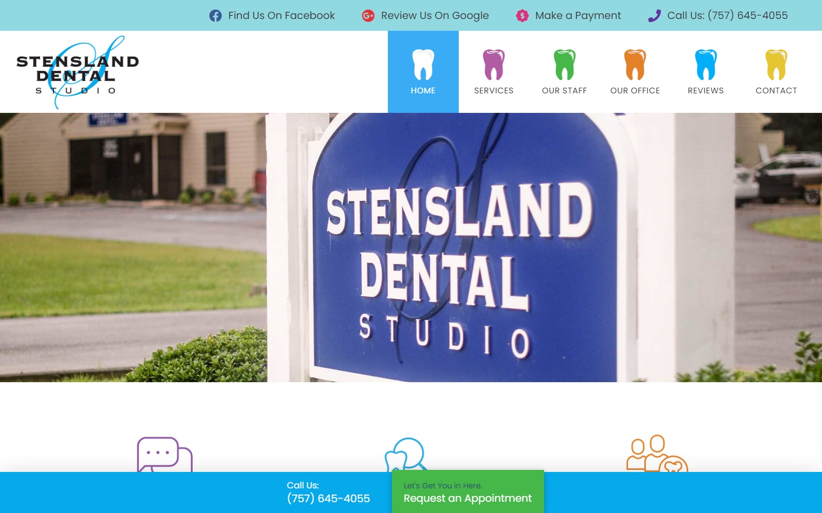 mywilliamsburgdentist.com screenshot