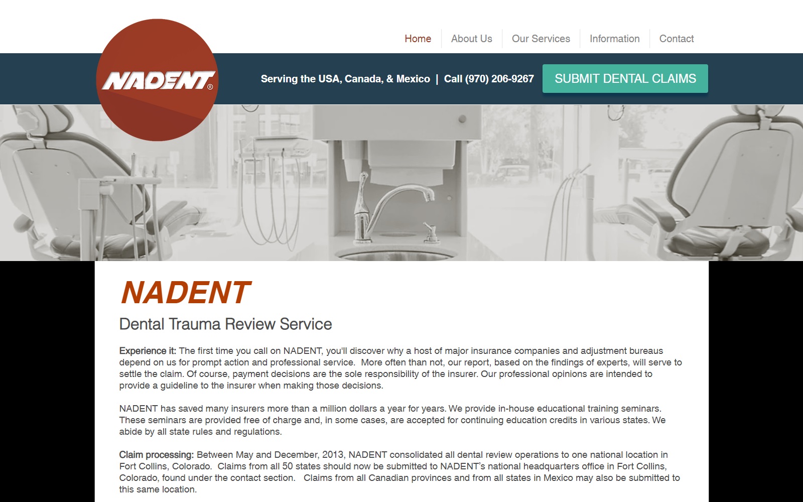 nadent.com screenshot