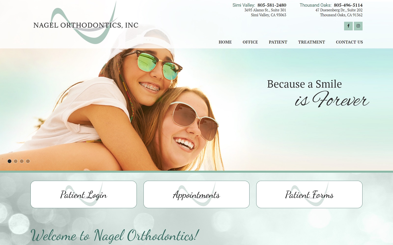 nagelorthodontics.com screenshot