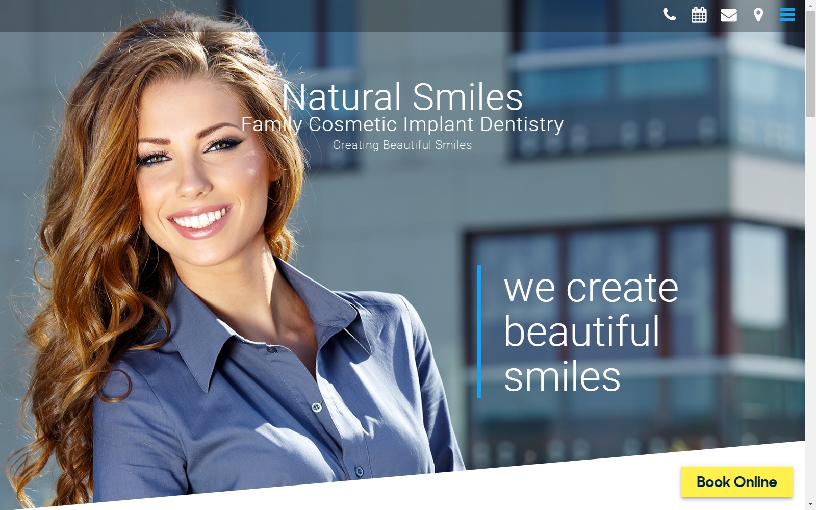 naturalsmilespa.com screenshot