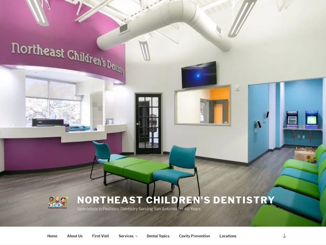 Downtown Childrens Dentistry Coppola William T DDS Website Screenshot from necdsa.com