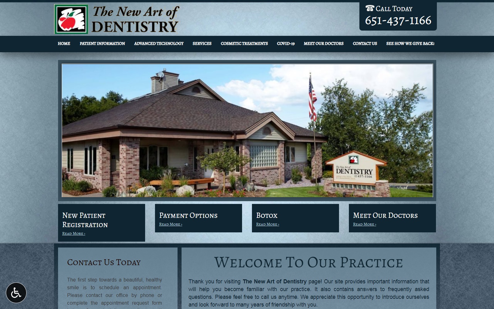 newartofdentistry.com screenshot