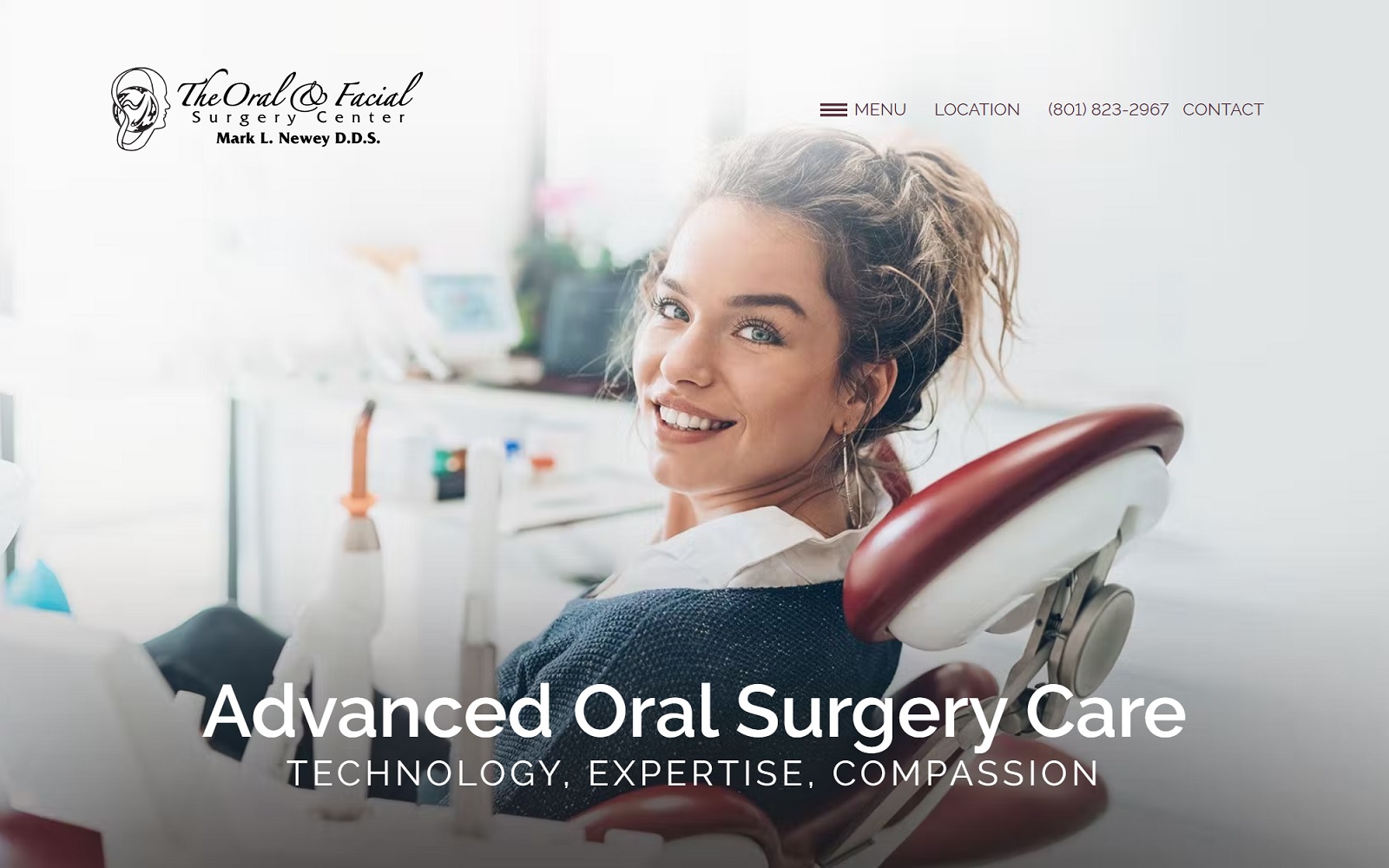 neweyoralsurgery.com screenshot