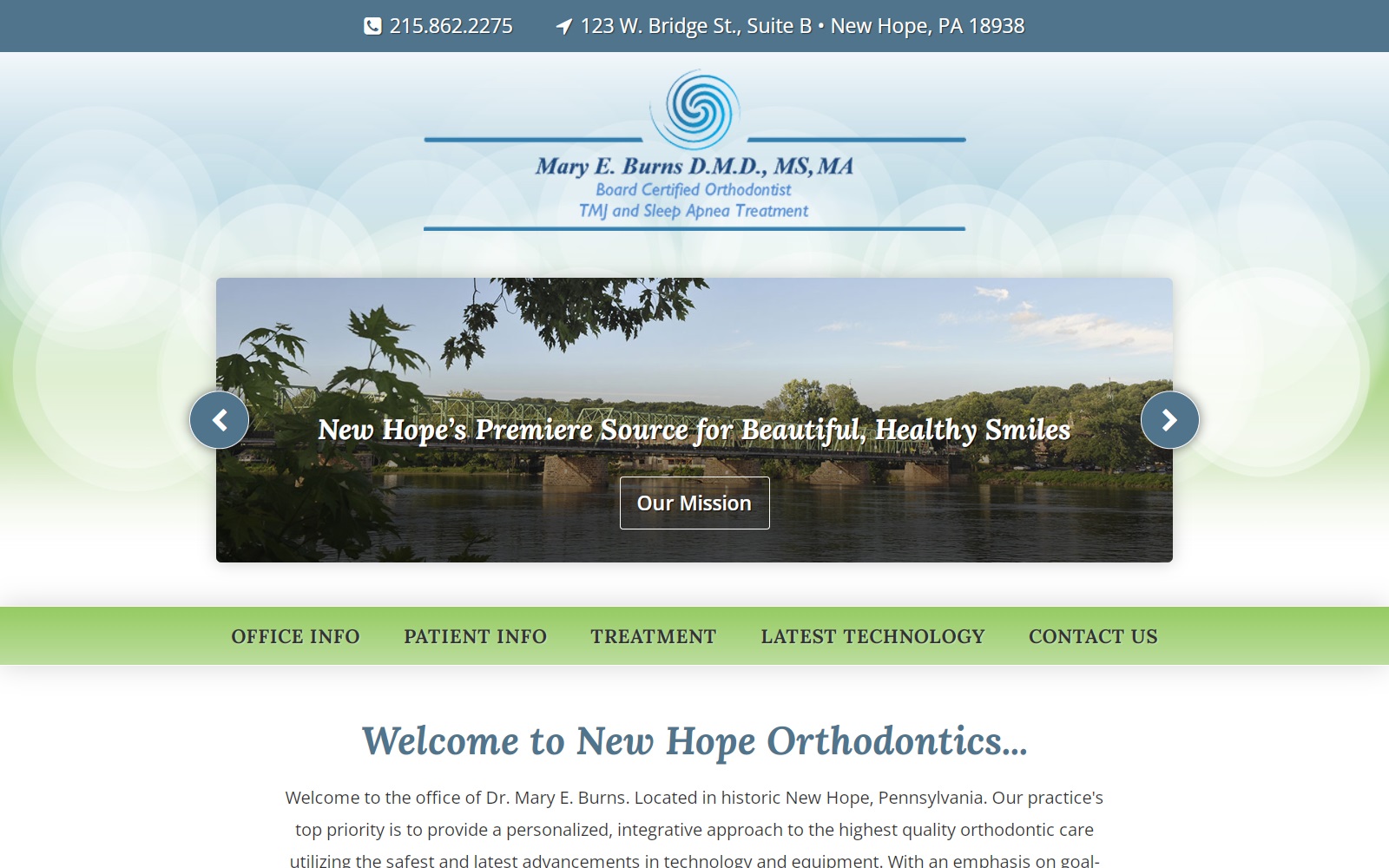 newhopeorthodontics.com screenshot