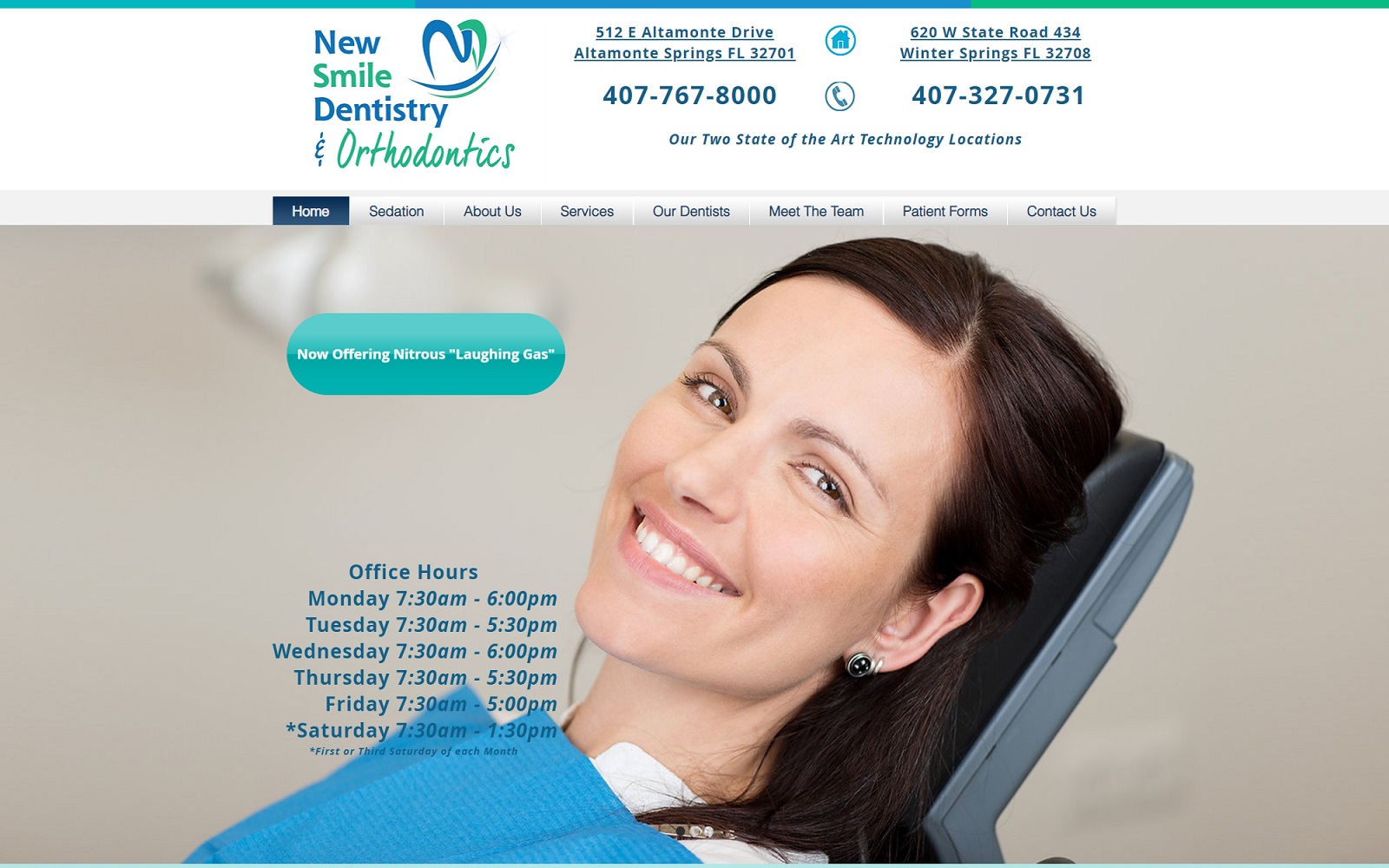 newsmiledentistry.net screenshot