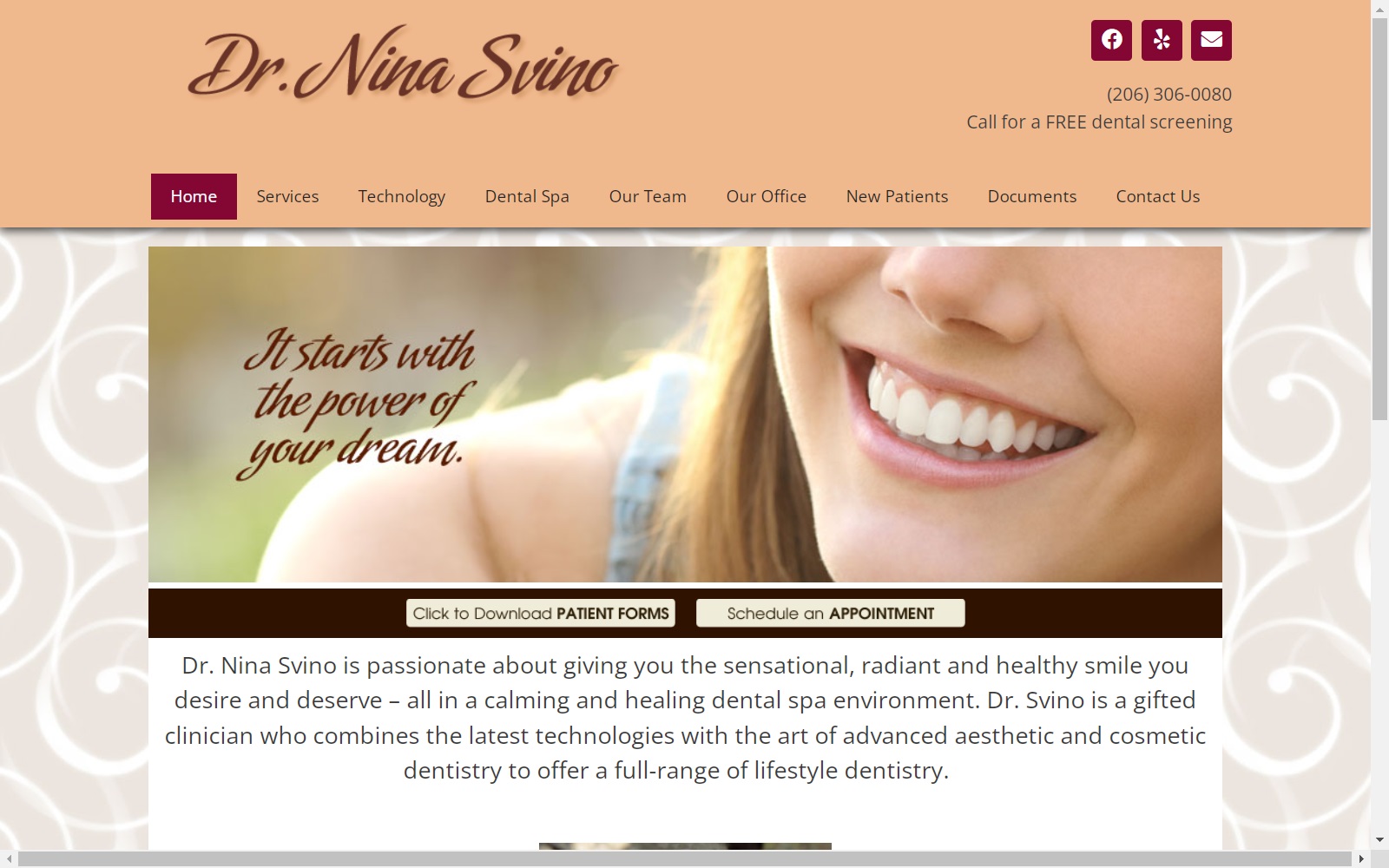 ninasvino.com screenshot