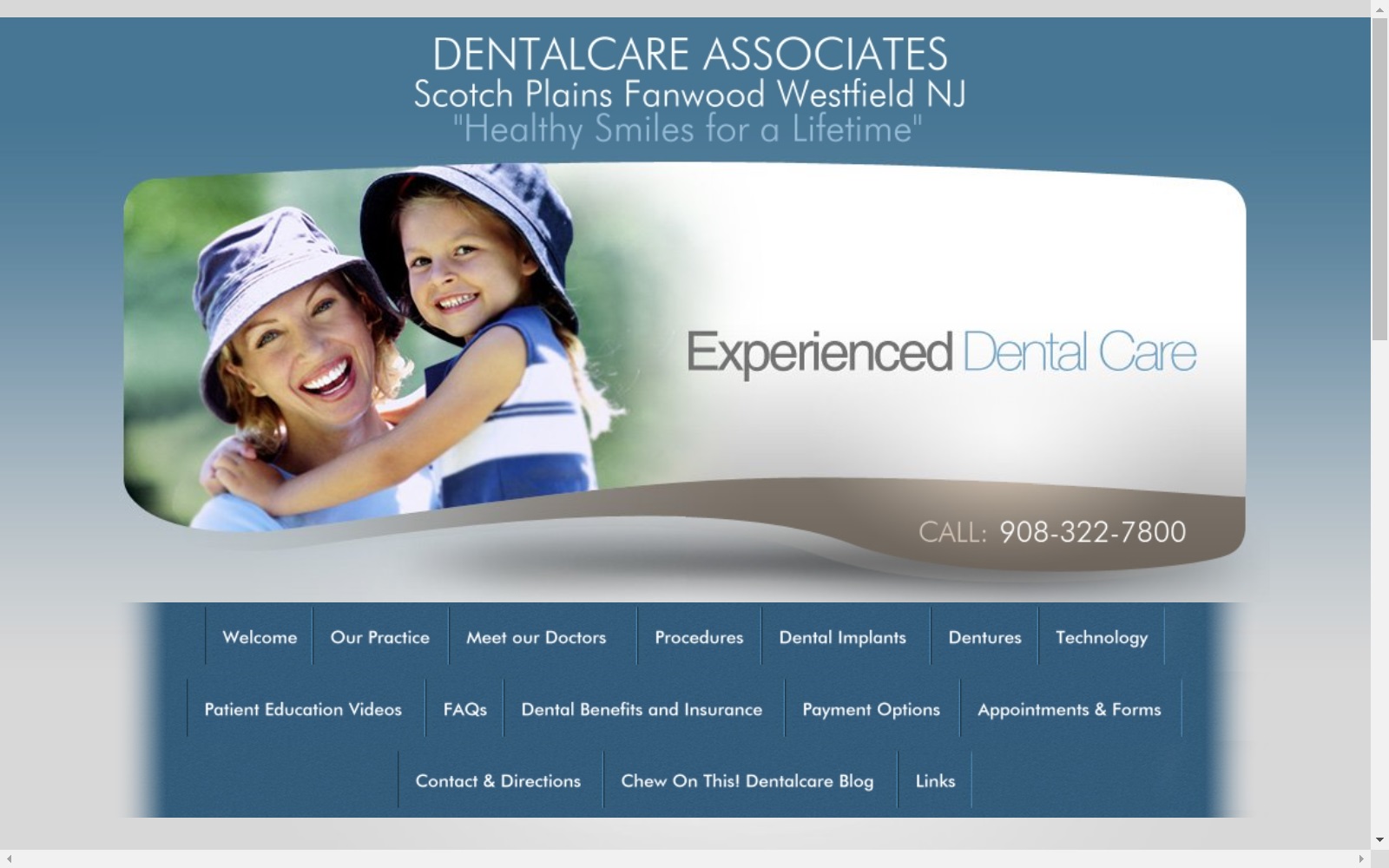 njdentalcare.com screenshot