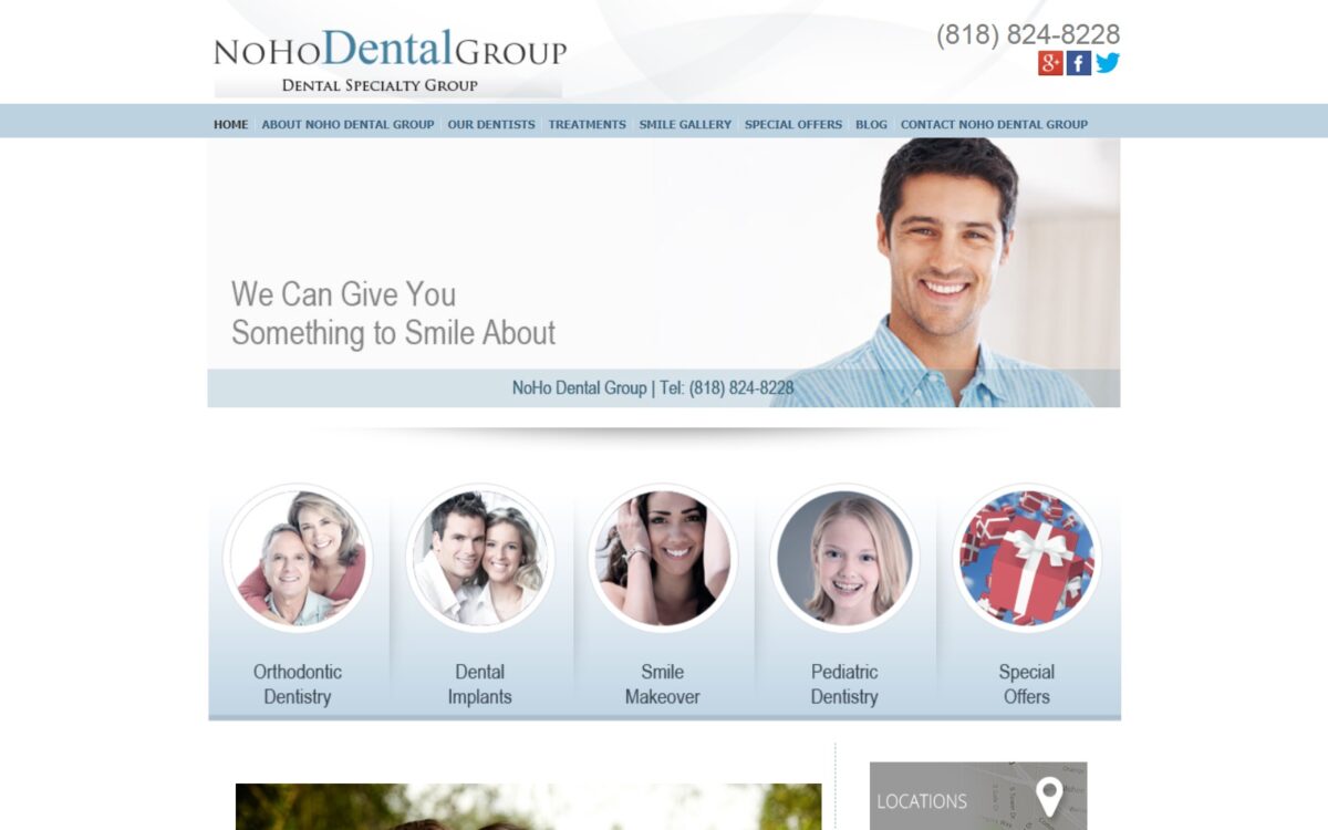 nohodentalgroup.com screenshot