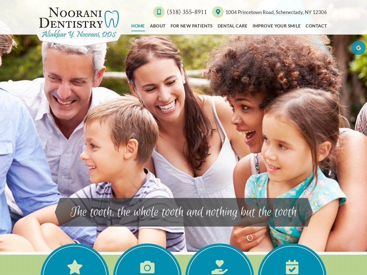 Noorani Dental Noorani Aliakbar DDS Website Screenshot from nooranidental.com