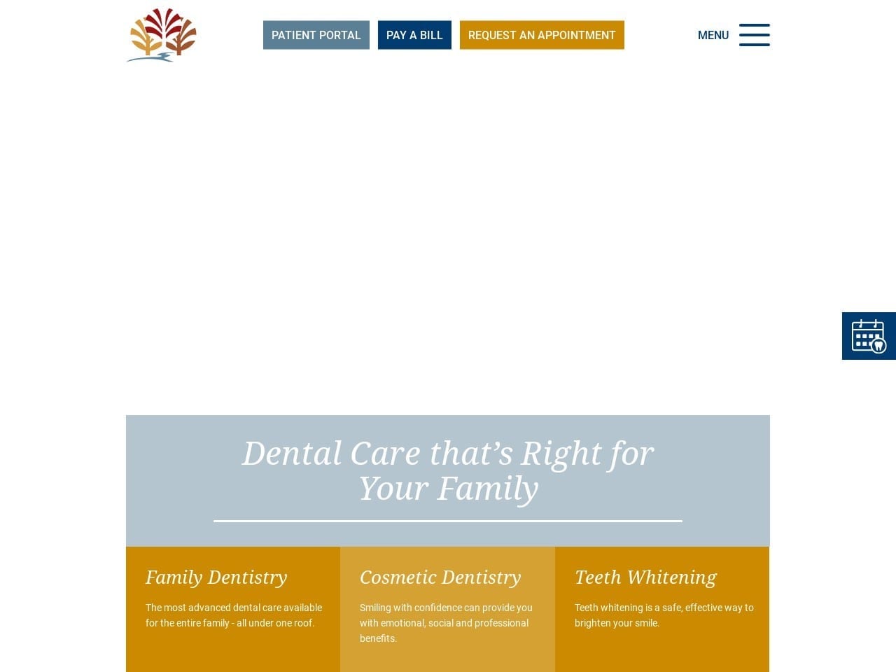 North Benton Dental Care Website Screenshot from northbentondentalcare.com