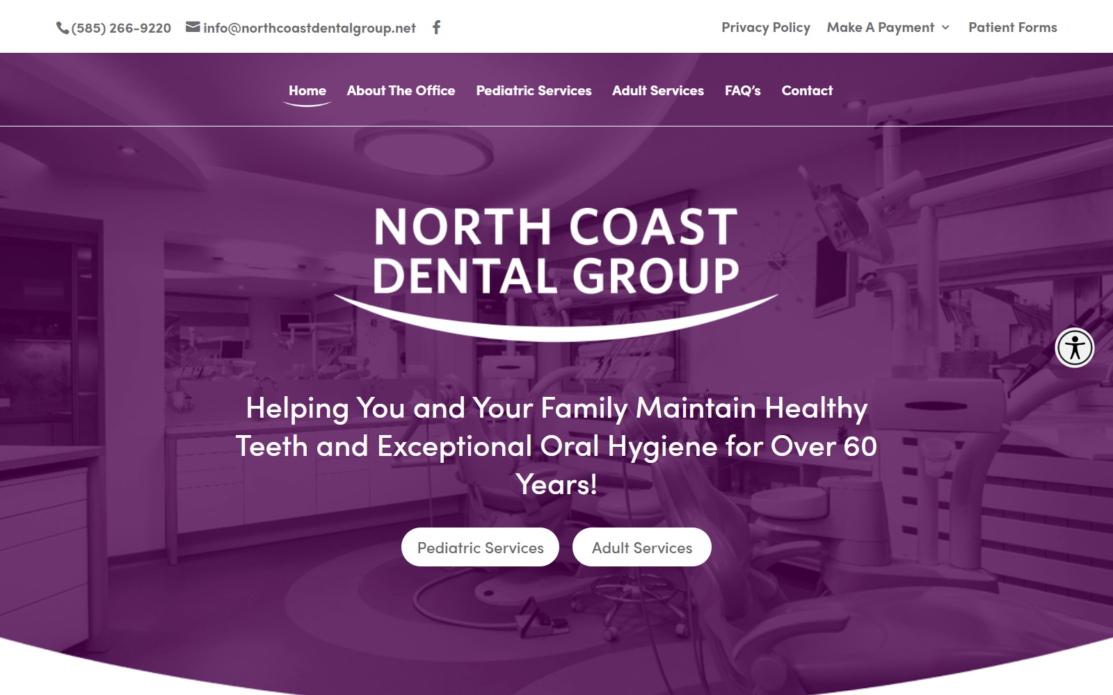 northcoastdentalgroup.net screenshot