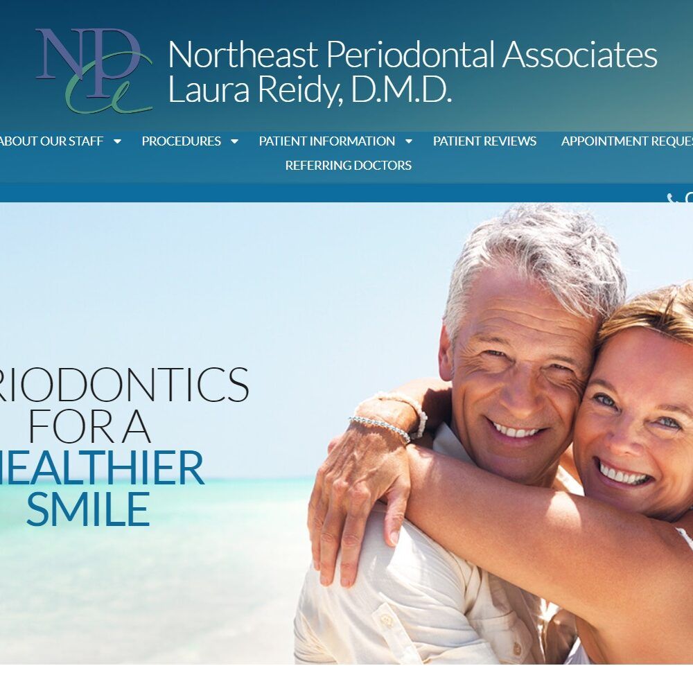 northeastperiodontal.com screenshot