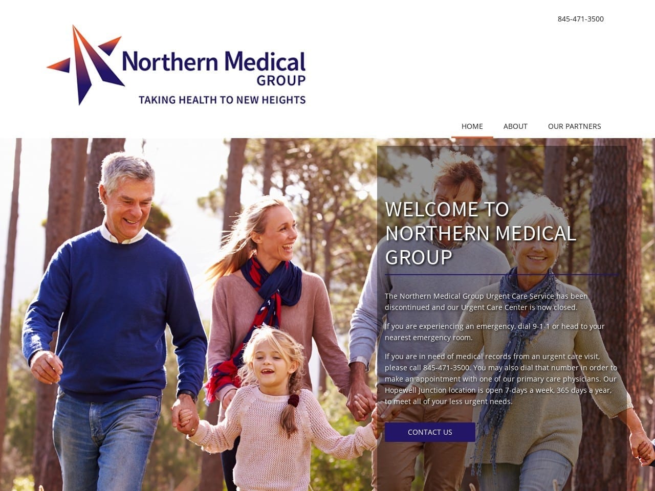 Northern Heart Specialists Website Screenshot from northernmed.com