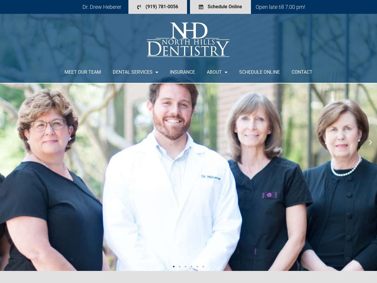 Artemis Christina Scandalios DDS PA Website Screenshot from northhillsdds.com