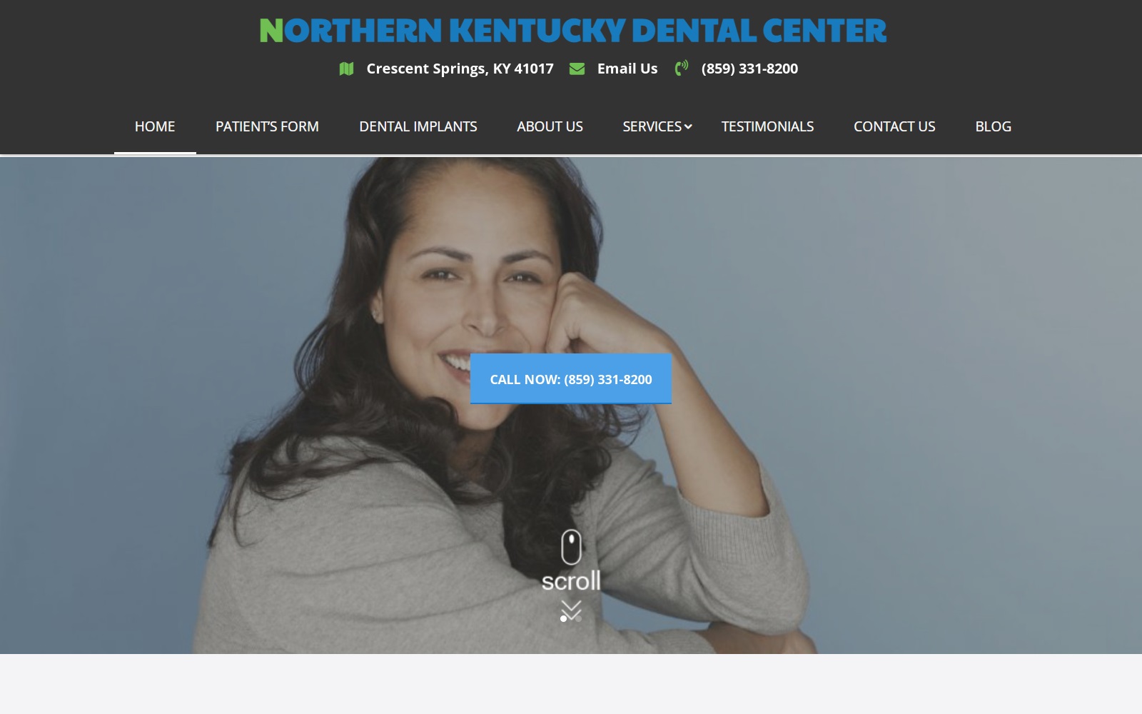 northkentuckydental.com screenshot