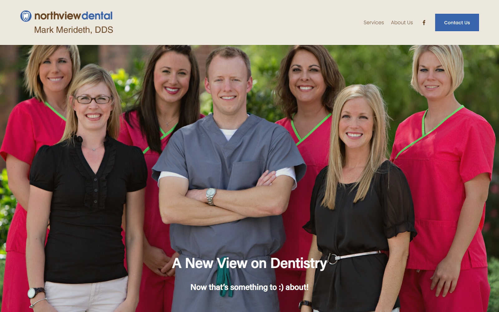 northokcdentist.com screenshot