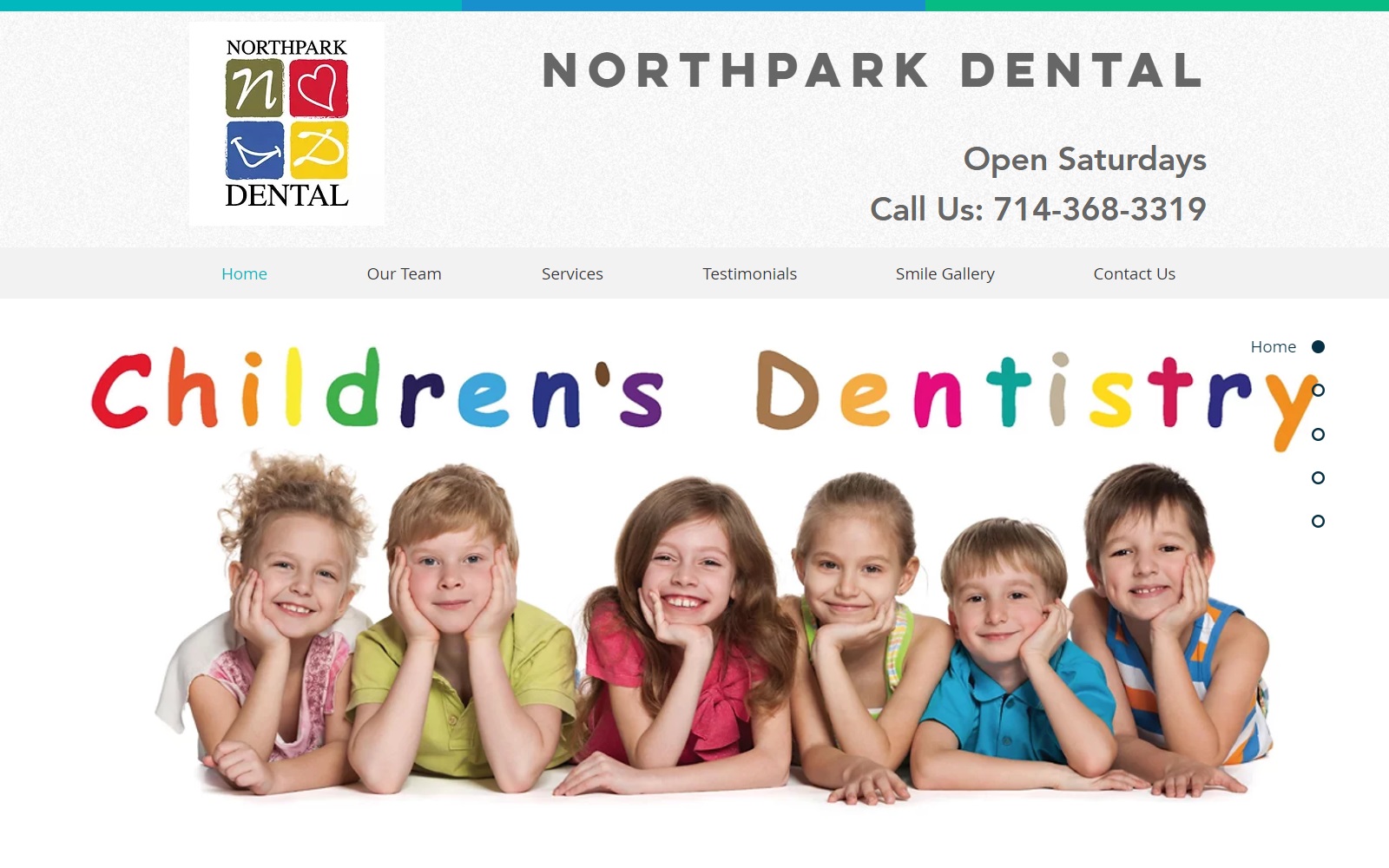 northpark-dental.com screenshot