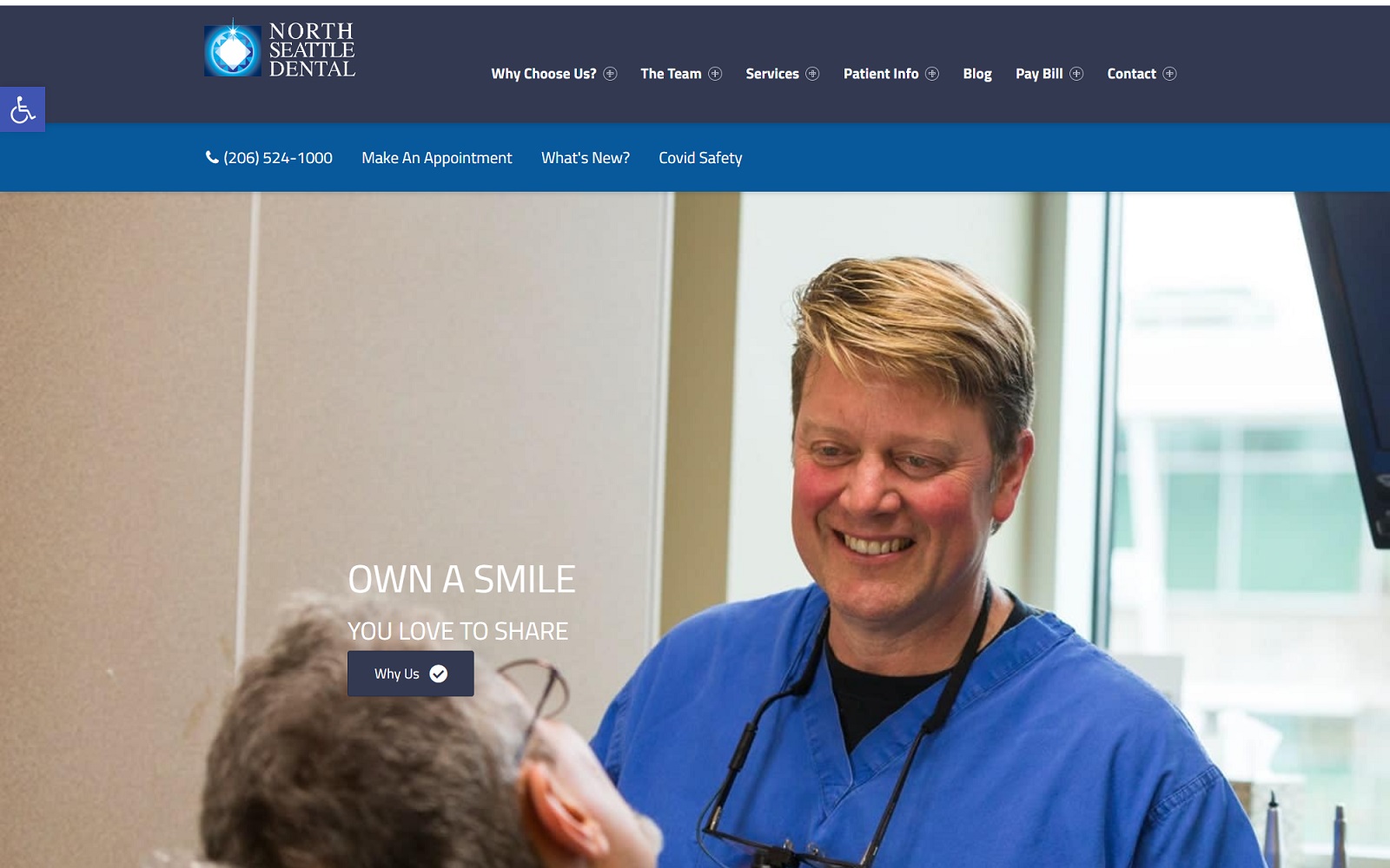 northseattledental.com screenshot