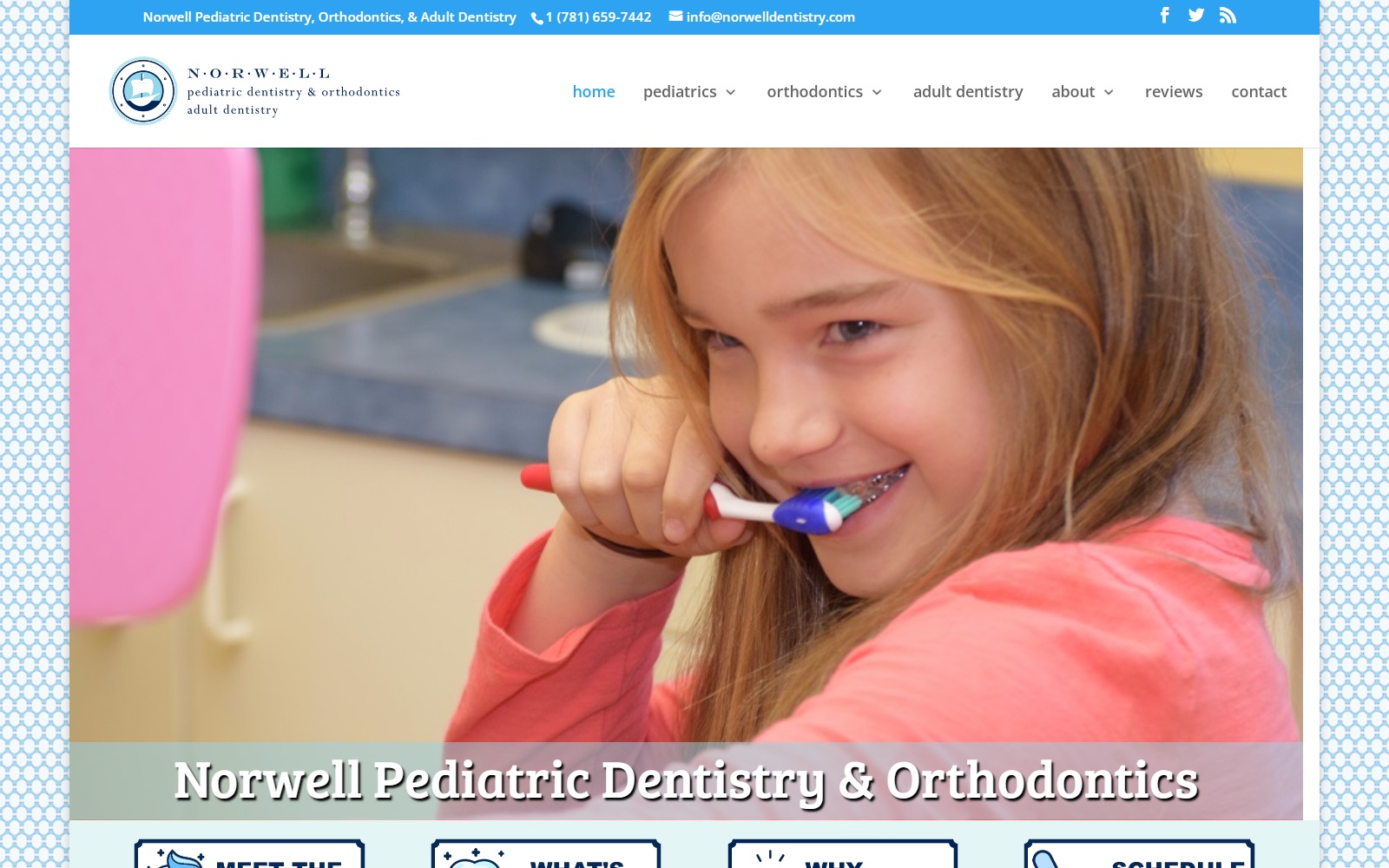 norwelldentistry.com screenshot