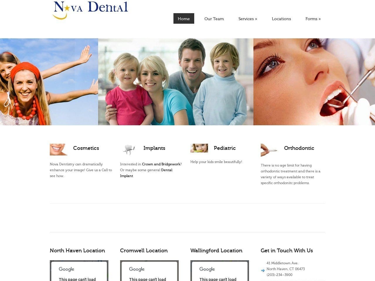 Nova Dental LLC Cheng Daniel J DDS Website Screenshot from novadentistry.com