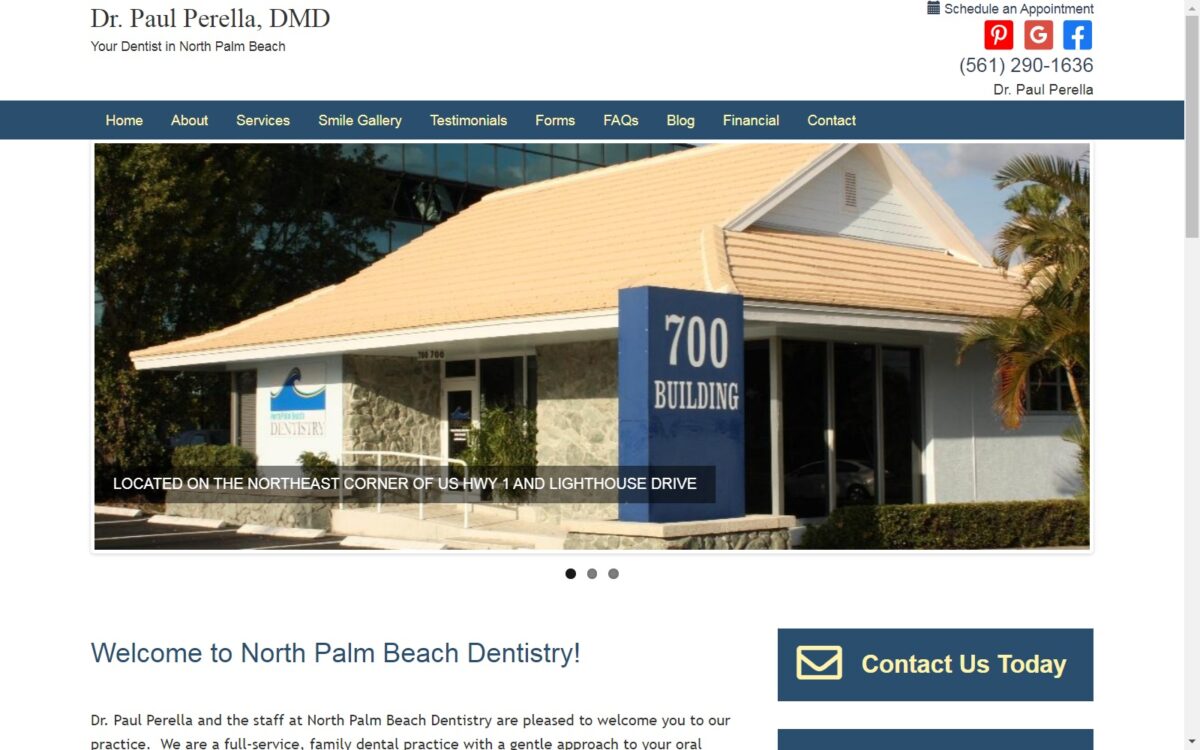 npbdentist.com screenshot