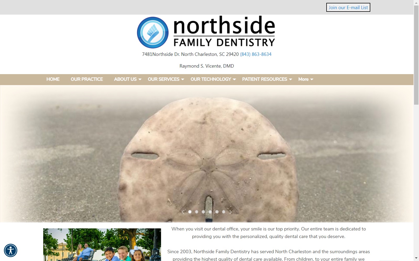 nsfdentistry.com screenshot