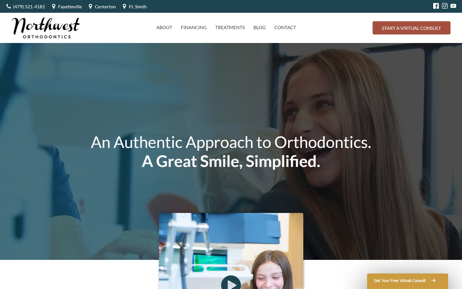 nw-ortho.com screenshot