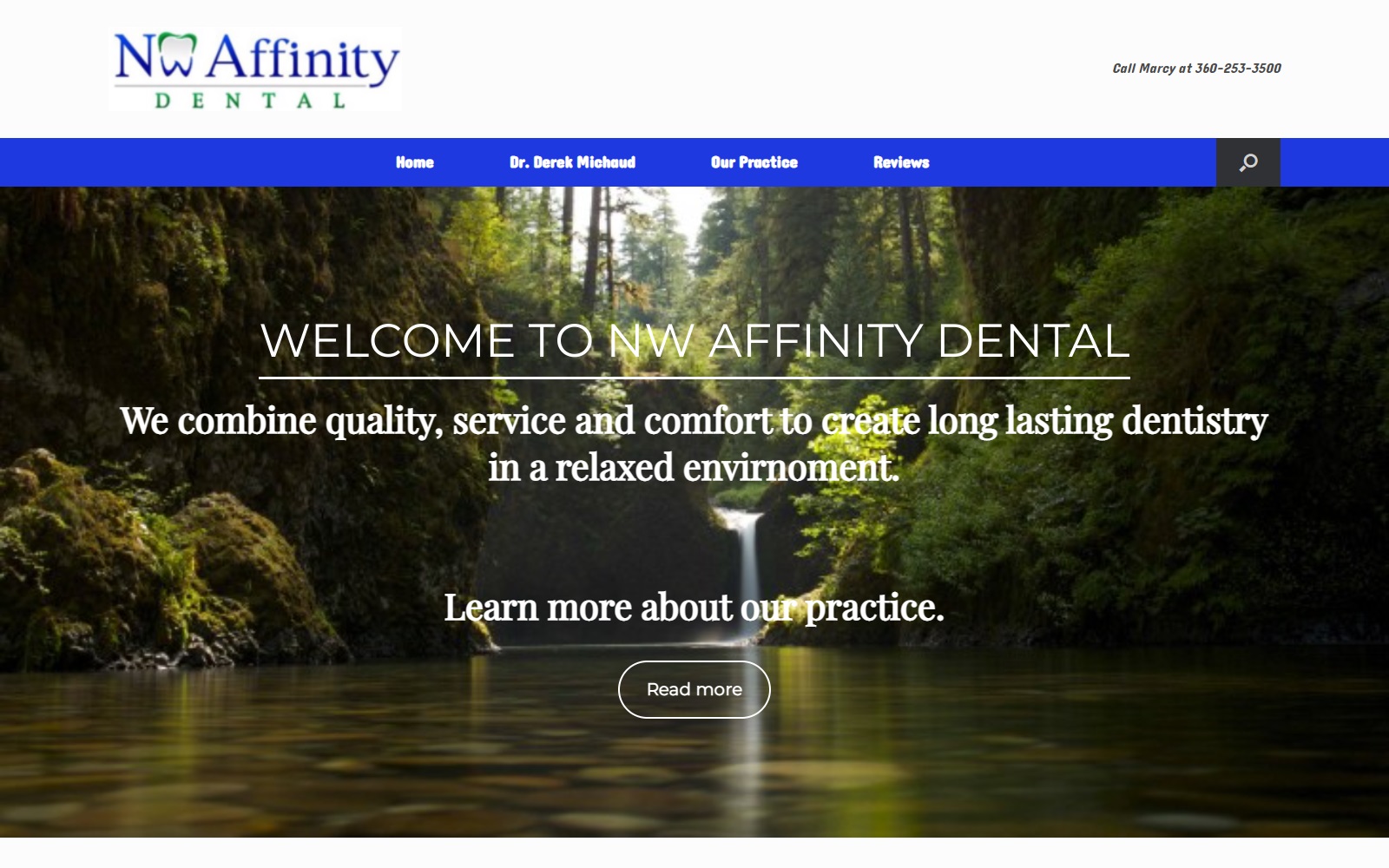 nwaffinitydental.com screenshot