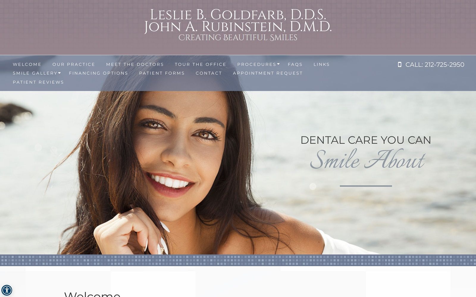 nycgrandcentralcosmeticdentists.com screenshot