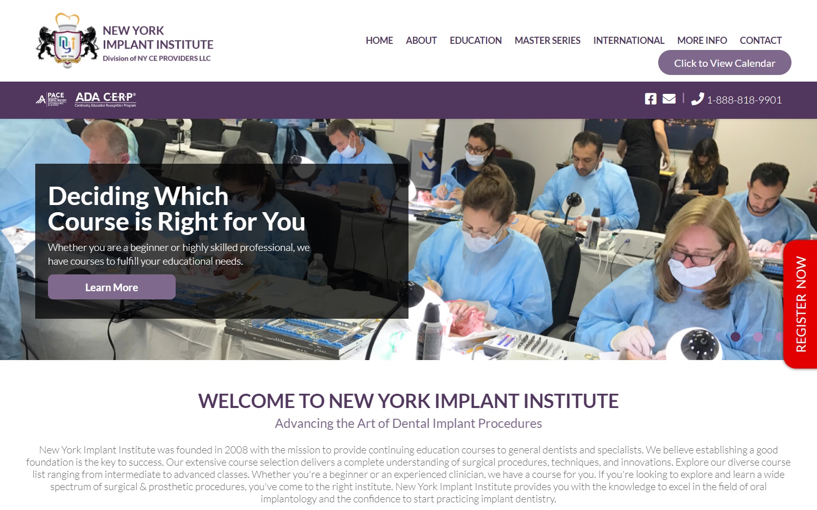 nyimplantinstitute.com screenshot